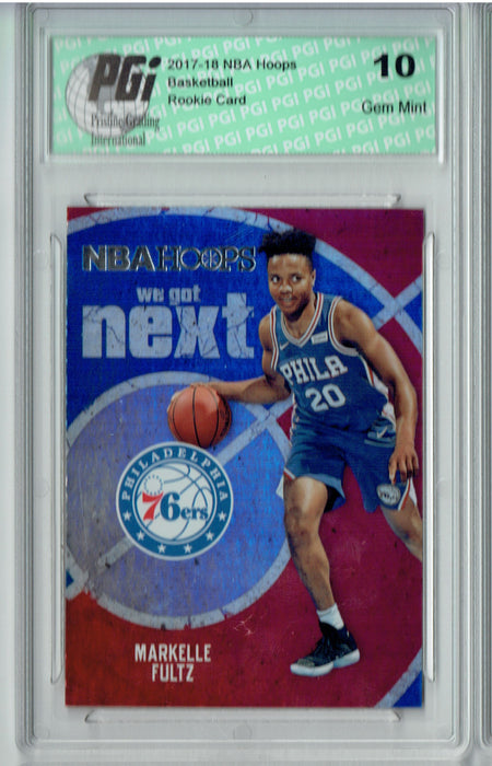 Markelle Fultz 2017 NBA Hoops #1 NEXT SP Rookie Card PGI 10