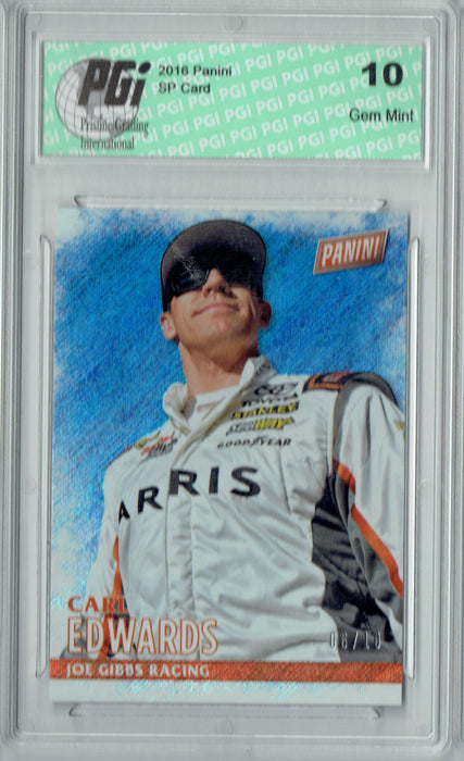 Carl Edwards 2016 Panini #33 Glitter SP, Only 10 Ever Made Card PGI 10