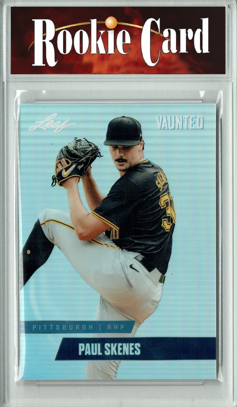 Certified Mint+ Paul Skenes 2024 Leaf Vaunted Metal #VM-13 Silver 25 Made Rookie Card Pittsburgh Pirates