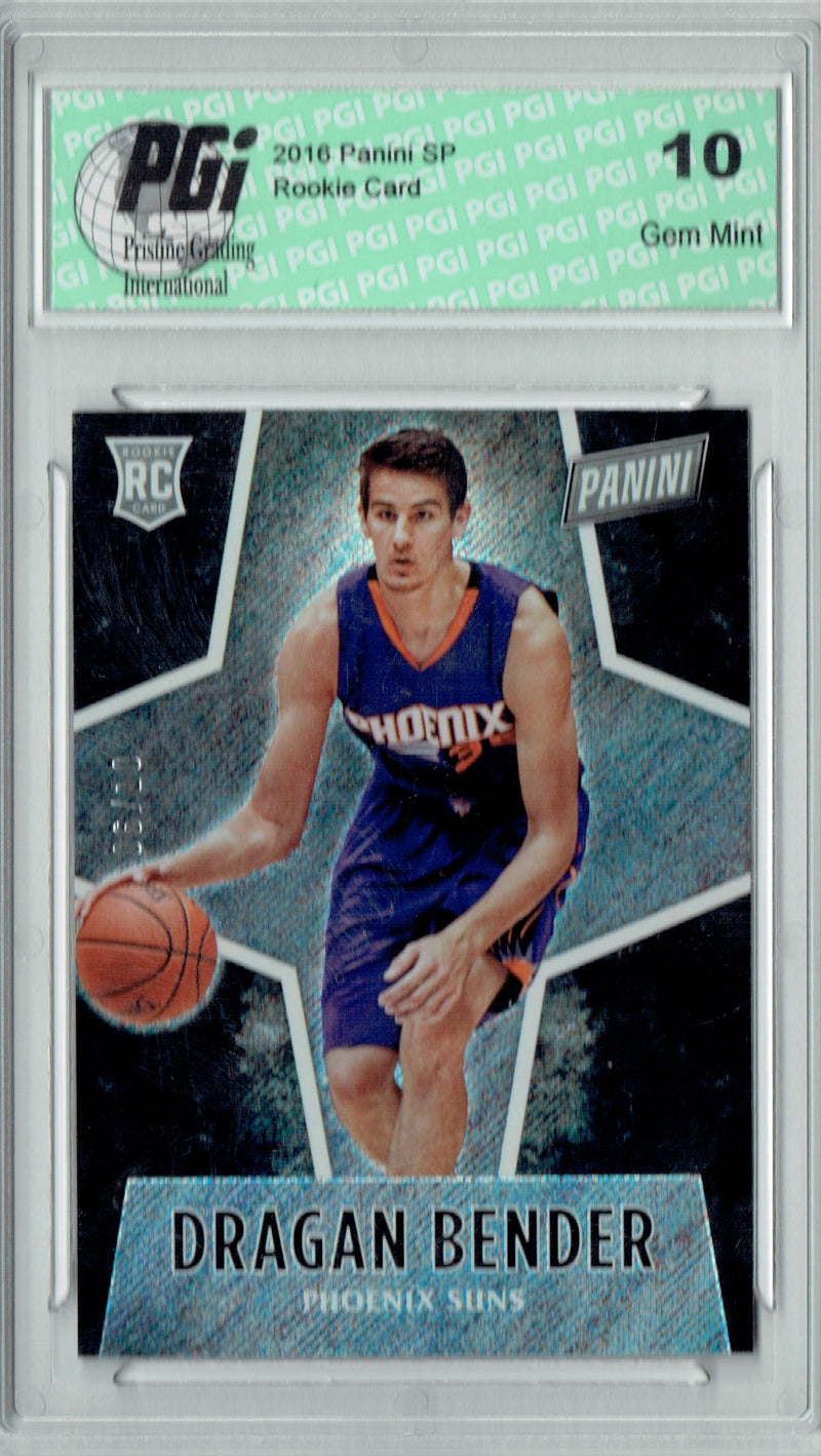 Dragan Bender 2016 Panini #54 Glitter SP, 10 Made Rookie Card PGI 10