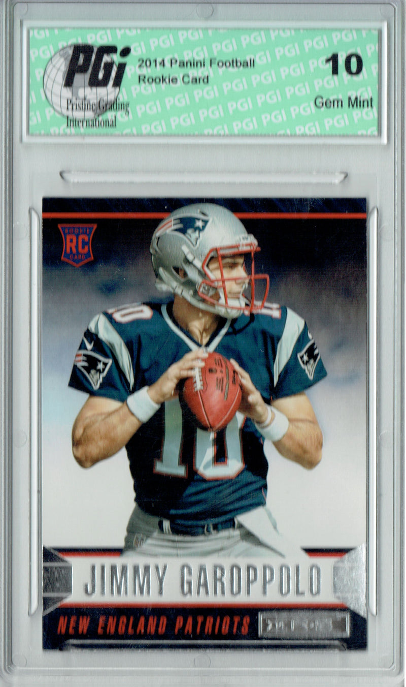 Jimmy Garoppolo 2014 Rookies & Stars #152 Rookie Card PGI 10