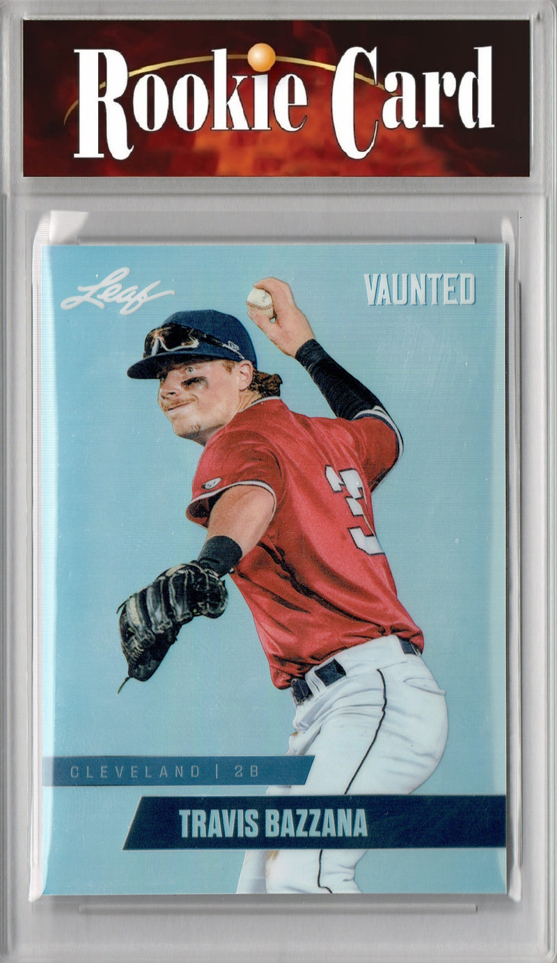 Certified Mint+ Travis Bazzana 2024 Leaf Vaunted Metal #VM-17 Silver 25 Made Rookie Card Cleveland Guardians