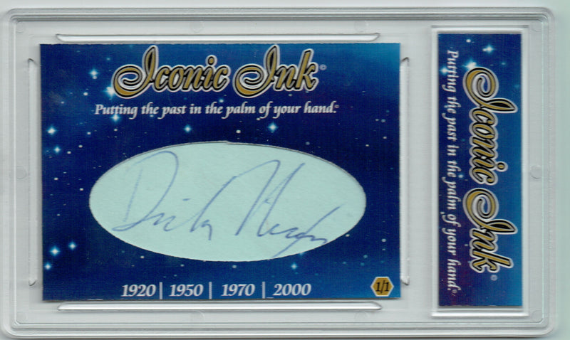 Richard Dick Nixon 2018 President Iconic Ink Signed Cut Auto 1/1 Card JSA