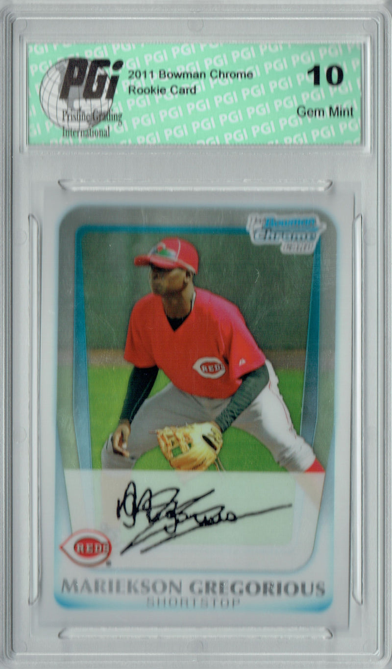 Didi Gregorius 2011 Bowman Chrome #BCP209 1st Rookie Card PGI 10