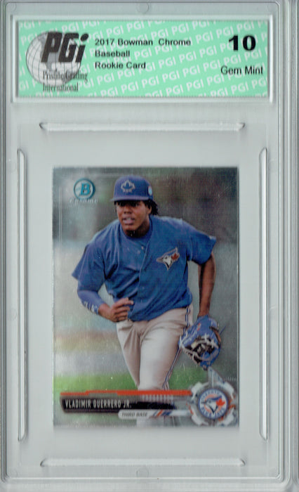 Vladimir Guerrero Jr. 2017 Bowman Chrome #BCP32 Mini SP Rookie Card PGI 10