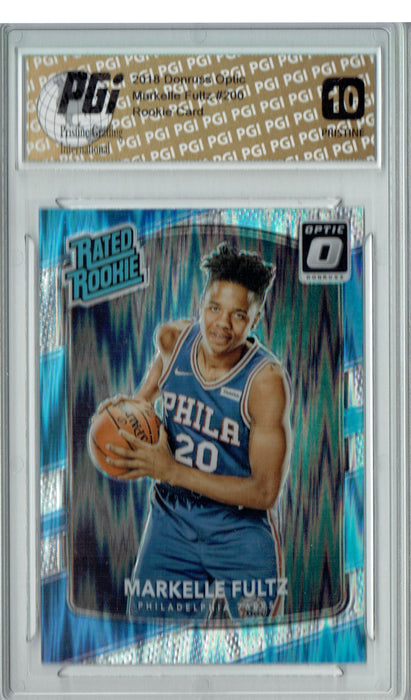 Markelle Fultz 2017 Donruss Optic Flash #200 PRISTINE Rookie Card PGI 10