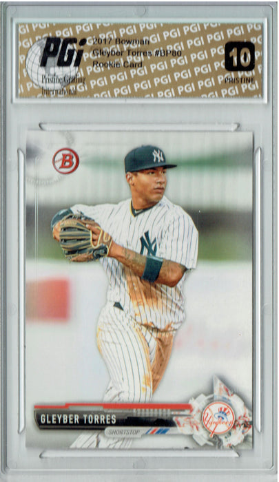 Gleyber Torres 2017 Bowman #BP88 PRISTINE Rookie Card PGI 10