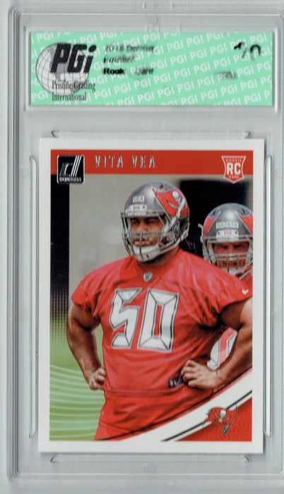 Vita Vea 2018 Donruss Football #354 Rookie Card PGI 10