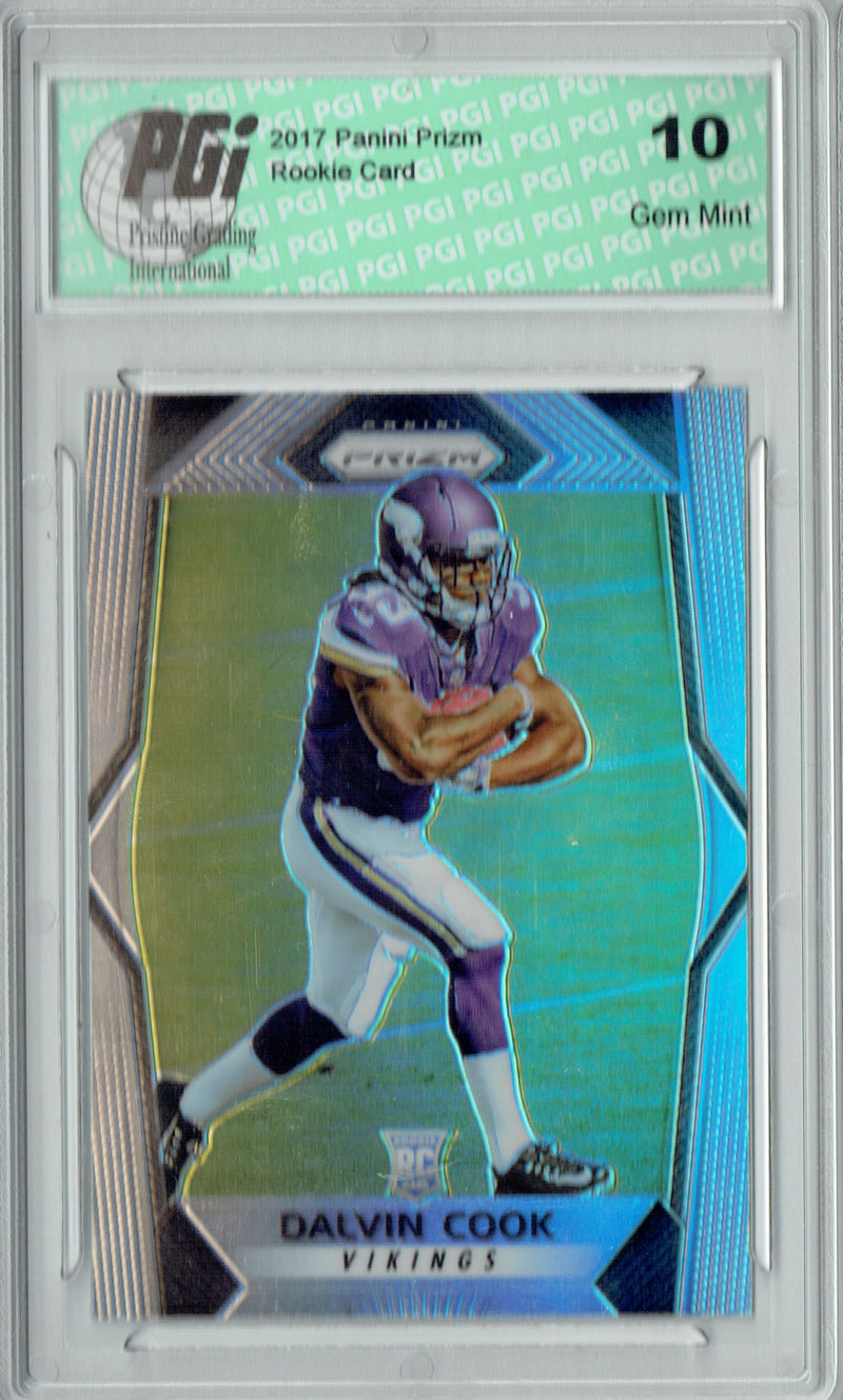Dalvin Cook 2017 Panini Prizm #231 Rookie Card PGI 10
