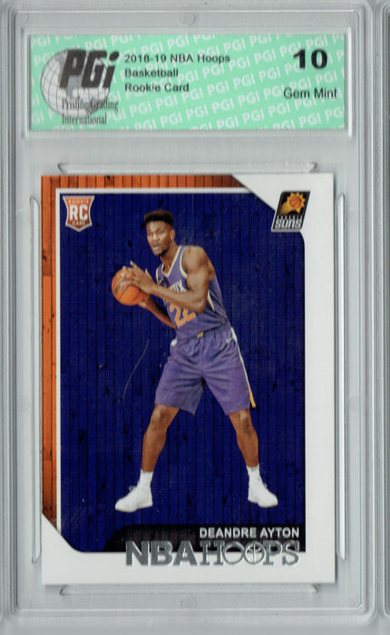 DeAndre Ayton 2018 NBA Hoops #248 Rookie Card PGI 10