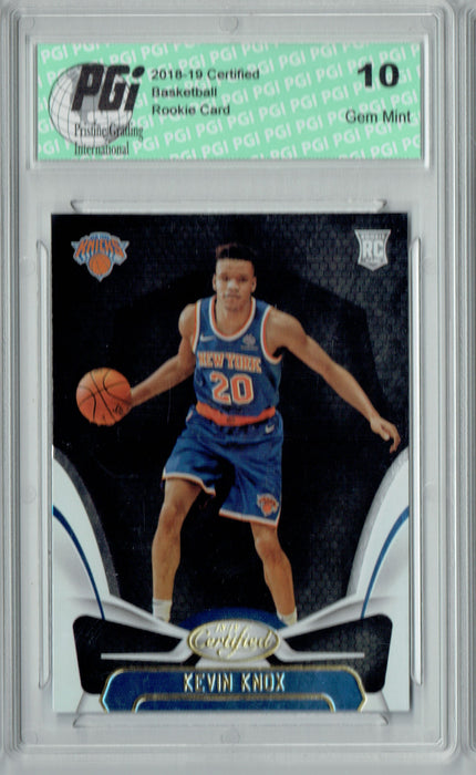 Kevin Knox 2018 Panini Certified #159 Rookie Card PGI 10