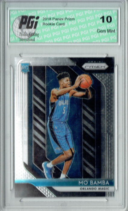 Mo Bamba 2018 Panini Prizm #99 Rookie Card PGI 10