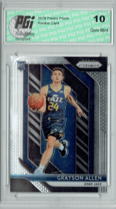 Grayson Allen 2018 Panini Prizm #123 Rookie Card PGI 10