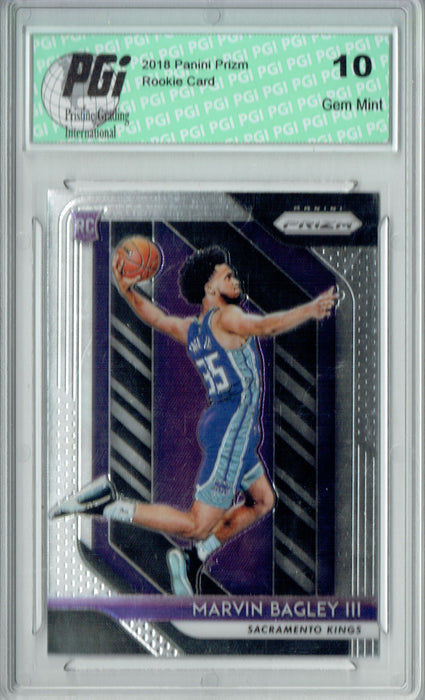 Marvin Bagley III 2018 Panini Prizm #181 Rookie Card PGI 10