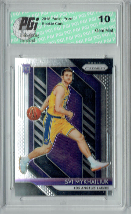 Svi Mykhailiuk 2018 Panini Prizm #274 Rookie Card PGI 10