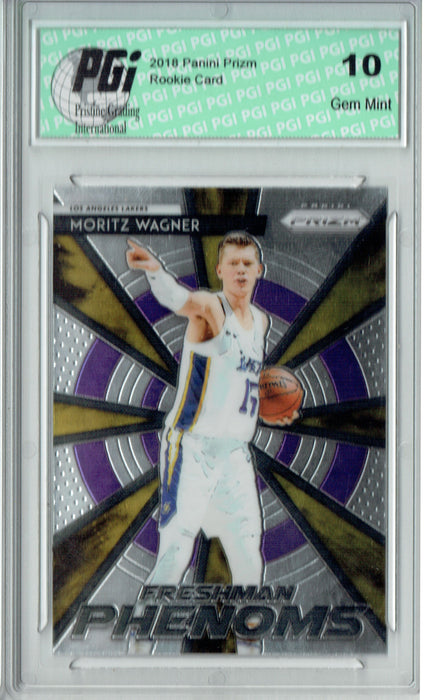 Moritz Wagner 2018 Prizm #1 Freshman Phenoms Rookie Card PGI 10