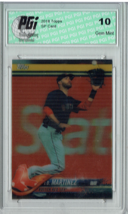 J.D. Martinez 2018 Topps On Demand 3D #75 Only 269 Made Card PGI 10