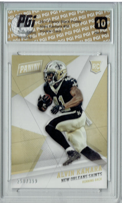 Alvin Kamara 2017 Panini SP #/399 #56 PRISTINE Rookie Card PGI 10