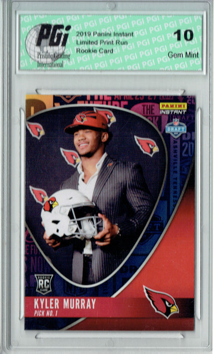 Kyler Murray 2018 Panini Instant #DN1 1/115 SSP Variation Rookie Card PGI 10