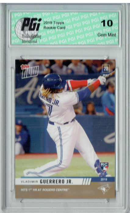 Vladimir Guerrero Jr. 2019 Topps Now #262 Only 2197 Made Rookie Card PGI 10