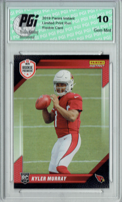 Kyler Murray 2019 Panini Rookie Premiere #FL1 421 Made Rookie Card PGI 10