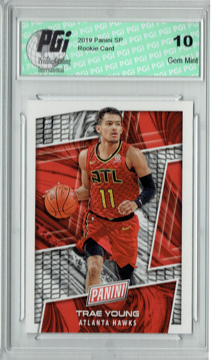 @@ Trae Young 2019 Panini VIP #TY SP Rookie Card PGI 10