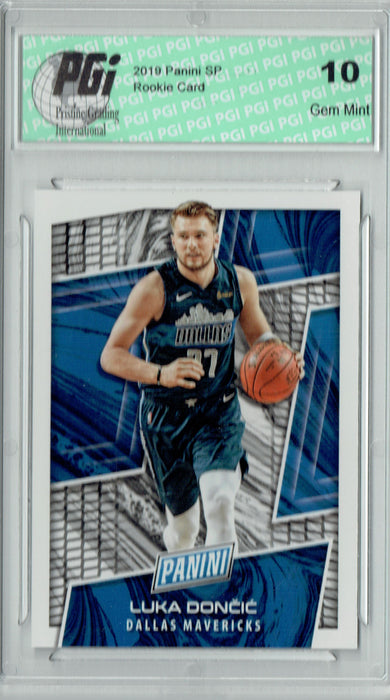 Luka Doncic 2019 Panini VIP #LD SP Rookie Card PGI 10