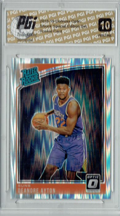 Deandre Ayton 2018 Donruss Optic Shock #157 PRISTINE Rookie Card PGI 10