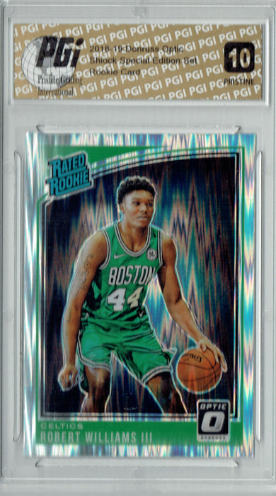 Robert Williams III 2018 Donruss Optic Shock #167 PRISTINE Rookie Card PGI 10