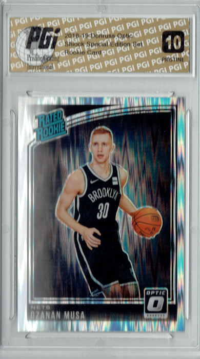 Dzanan Musa 2018 Donruss Optic Shock #187 PRISTINE Rookie Card PGI 10