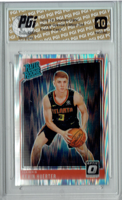 Kevin Huerter 2018 Donruss Optic Shock #184 PRISTINE Rookie Card PGI 10