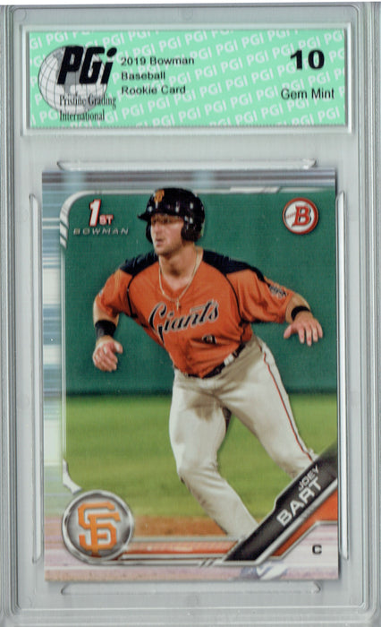 Joey Bart 2019 Bowman #BP-50 1st Bowman Rookie Card PGI 10