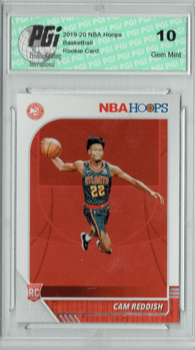 Cam Reddish 2019 NBA Hoops #207 Gem Mint Rookie Card PGI 10