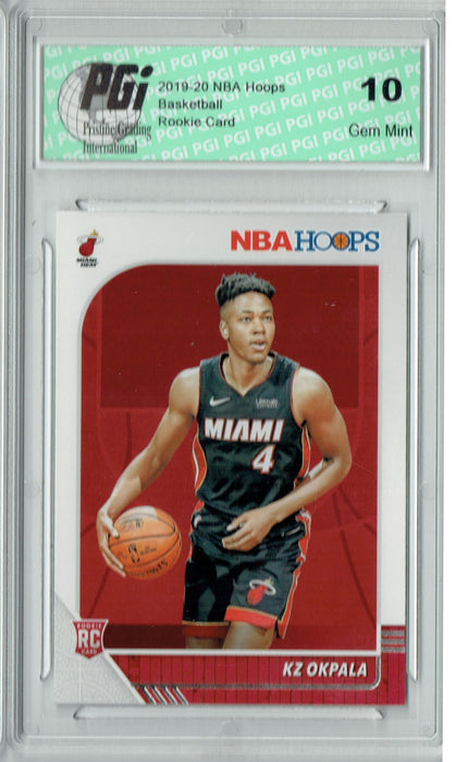 KZ Okpala 2019 NBA Hoops #226 Gem Mint Rookie Card PGI 10