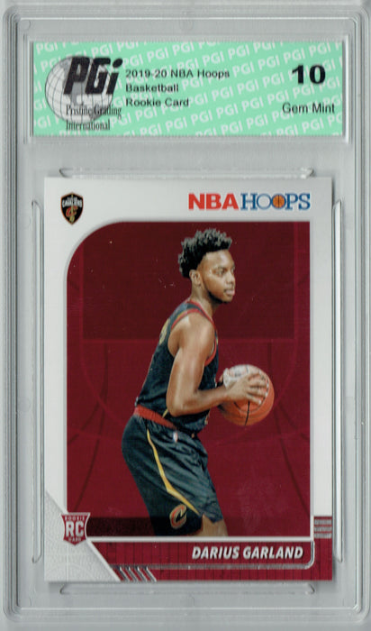 Darius Garland 2019 NBA Hoops #251 Gem Mint Rookie Card PGI 10