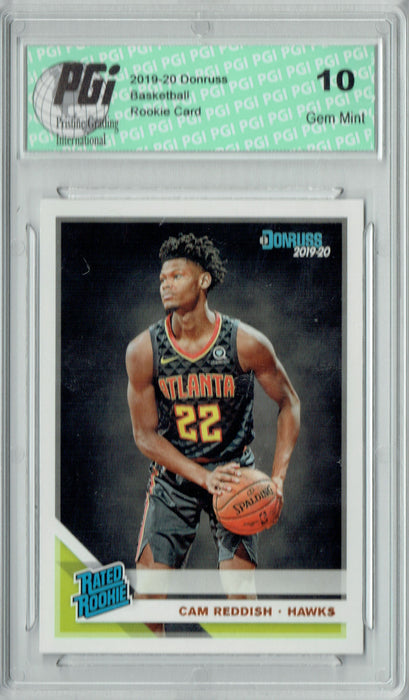 De'Andre Hunter 2019 Donruss Basketball #204 Gem Mint Rookie Card PGI 10