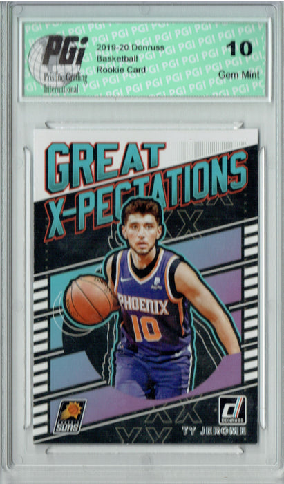 Ty Jerome 2019 Donruss #22 Great X-Pectations Rookie Card PGI 10