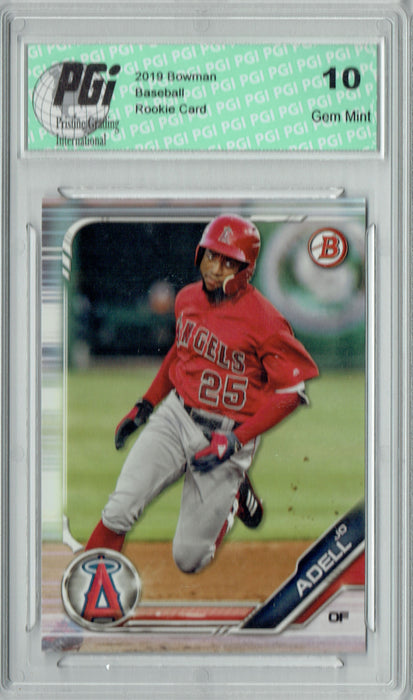 Jo Adell 2019 Bowman #BP-4 Rookie Card PGI 10