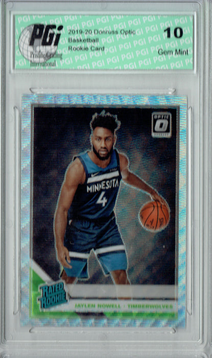 Jaylen Nowell 2019 Fanatics Optic #155 Silver Wave Rookie Card PGI 10