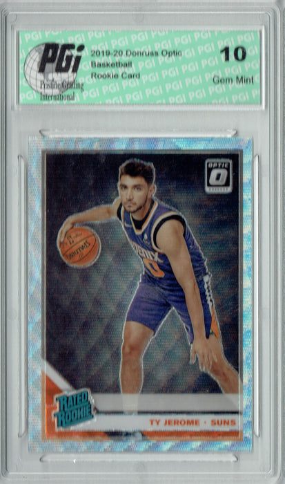 Ty Jerome 2019 Fanatics Optic #167 Silver Wave Rookie Card PGI 10