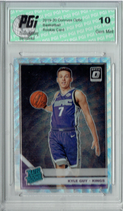 Kyle Guy 2019 Fanatics Optic #183 Silver Wave Rookie Card PGI 10