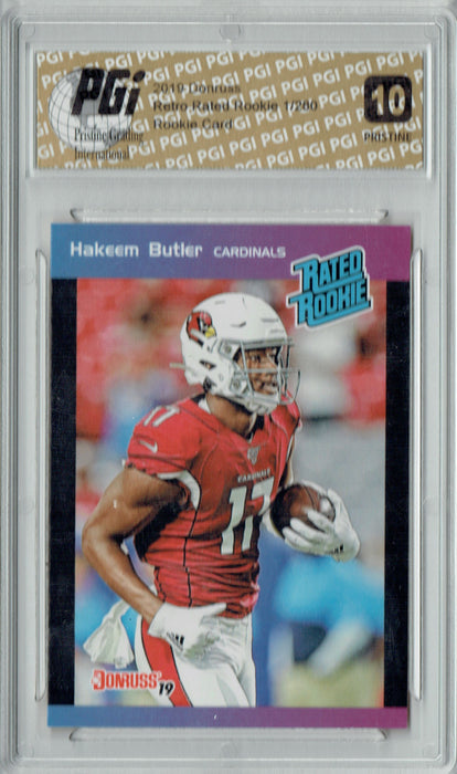 Hakeem Butler 2019 Donruss #29 PRISTINE Rated Retro 1/280 Rookie Card PGI 10