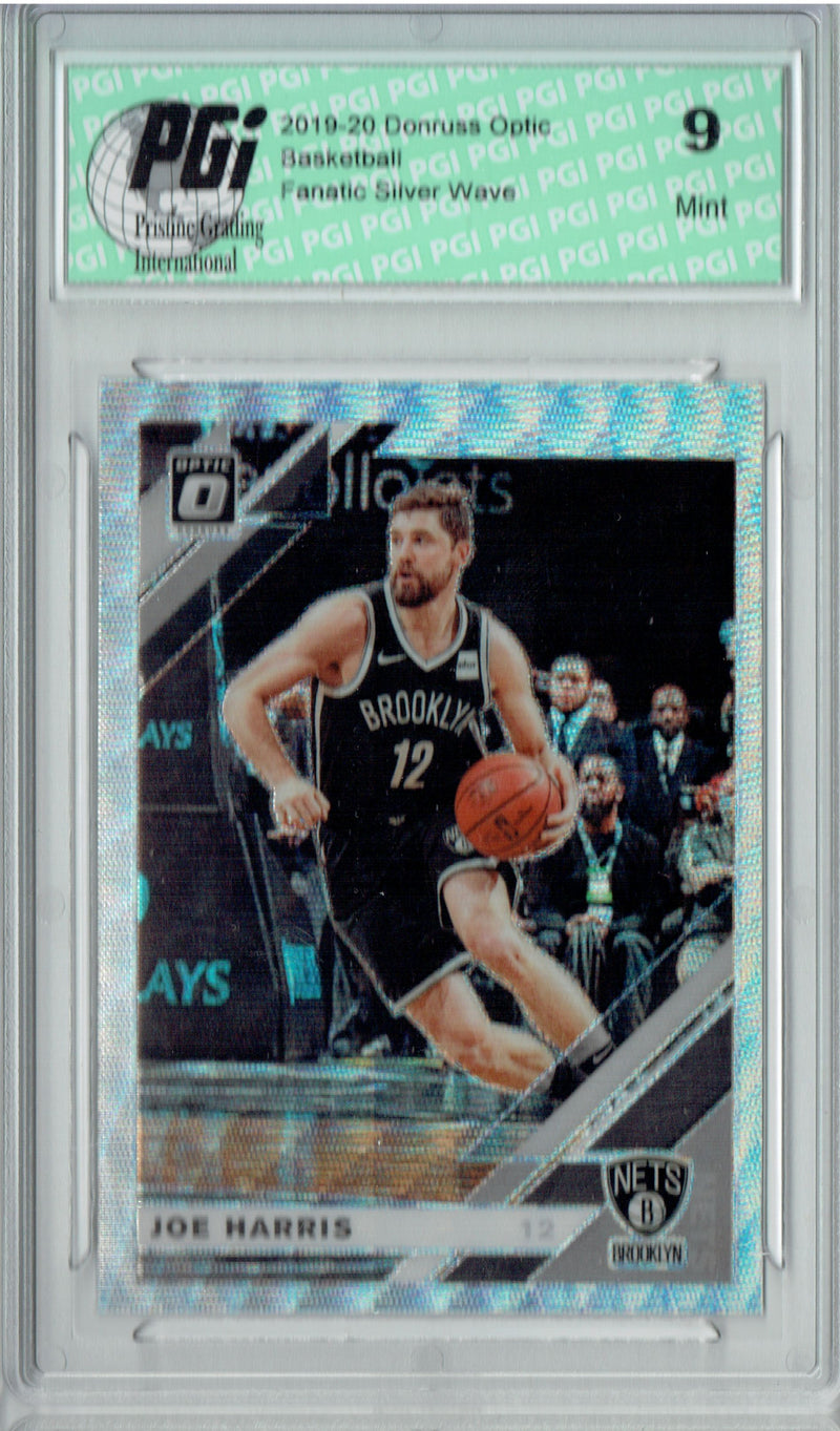 Joe Harris 2019 Optic #122 Fanatics Silver Wave SP Card PGI 9