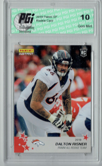 Dalton Risner 2019 Panini #10 All Rookie Team 1 of 240 Rookie Card PGI 10