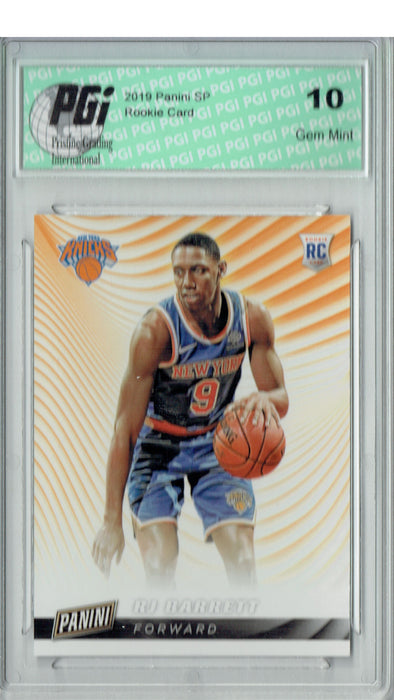 RJ Barrett 2019 Panini SP #RC3 Rookie Card PGI 10