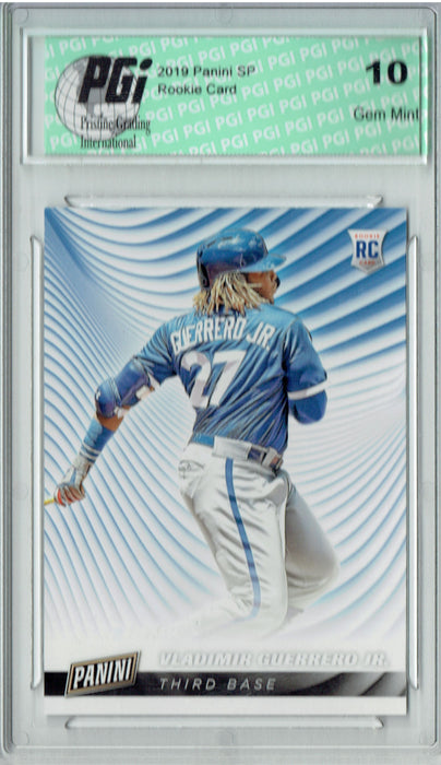 Vladimir Guerrero Jr. 2019 Panini SP #RC14 Rookie Card PGI 10