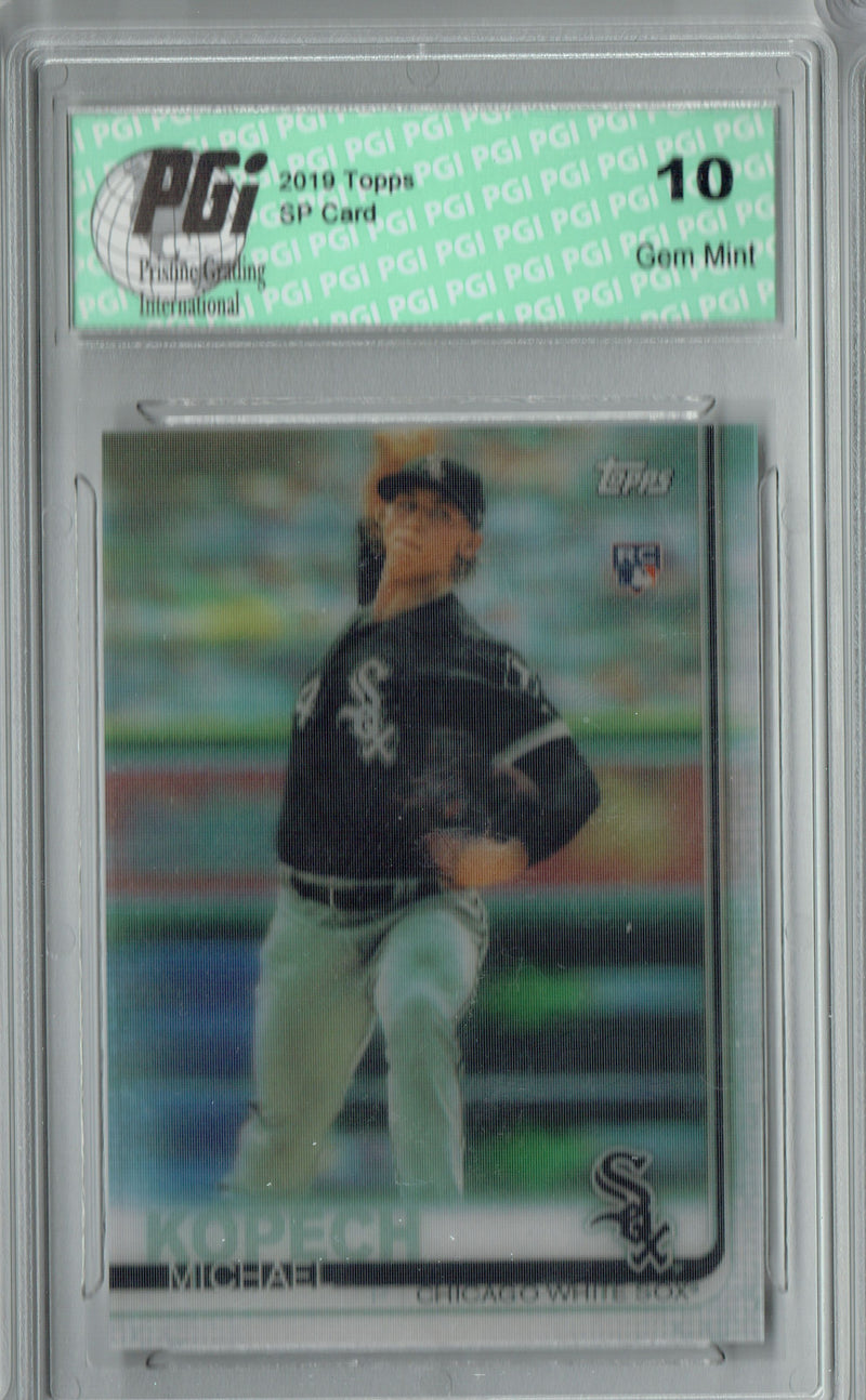 Michael Kopech 2019 Topps 3D #49 SP, 540 Made Rookie Card PGI 10