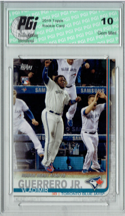 Vladimir Guerrero Jr. 2019 Topps #US62 Update Rookie Card PGI 10