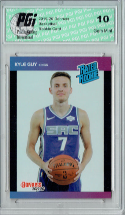 Kyle Guy 2019 Donruss #34 Retro Rated Rookie 1/3431 Rookie Card PGI 10