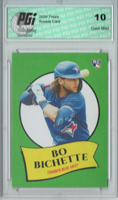 Bo Bichette 2020 Topps #4 582 Montgomery Rookie Card PGI 10